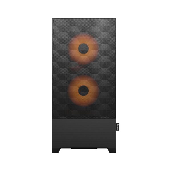 Fractal Design Pop Air RGB Orange Core TG Clear Tint/Midi Tower/Transpar.