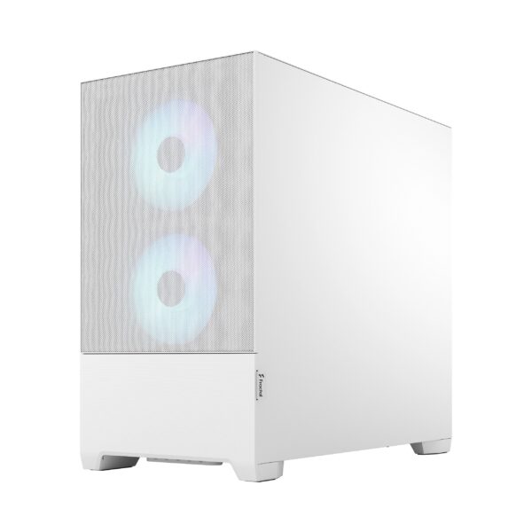 20905312913-2 Fractal Design Pop Mini Air RGB White TG Clear Tint/Micro Tower/Transpar./Bílá