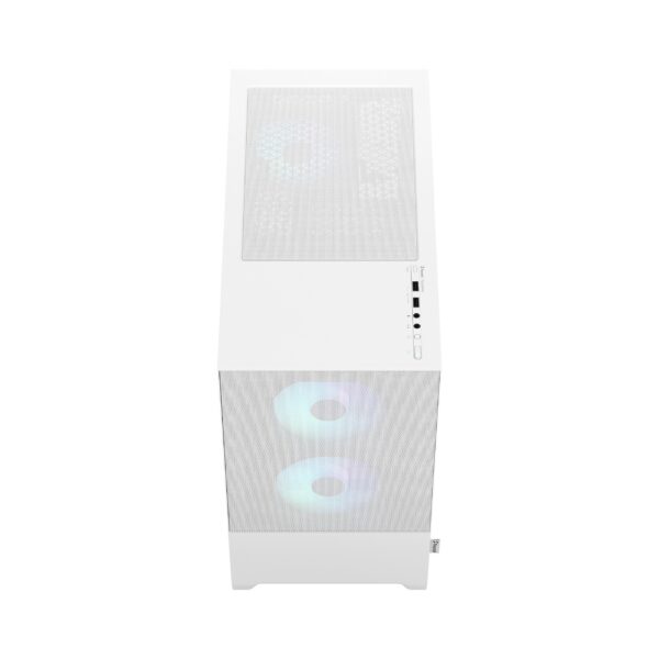 20905312913-3 Fractal Design Pop Mini Air RGB White TG Clear Tint/Micro Tower/Transpar./Bílá