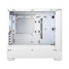 20905312913-5 Fractal Design Pop Mini Air RGB White TG Clear Tint/Micro Tower/Transpar./Bílá