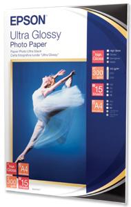 20_s-8 EPSON Ultra Glossy Photo Paper A4,300g (15listů)