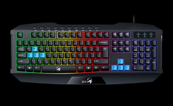 2100753815315-1 GENIUS K215/Drátová USB/CZ-SK layout/Černá