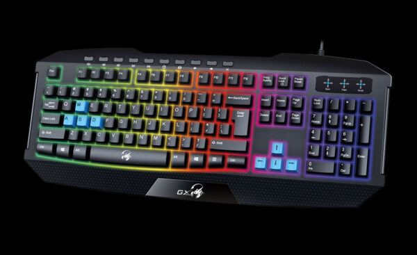 2100753815315-2 GENIUS K215/Drátová USB/CZ-SK layout/Černá