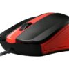 C-TECH Myš WM-01, červená, USB