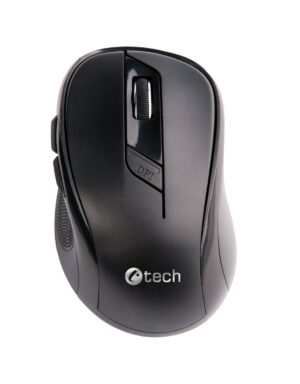 21008085_s C-TECH Myš WLM-02/Ergonomická/Optická/Pro praváky/1 600 DPI/Bezdrátová USB/Černá