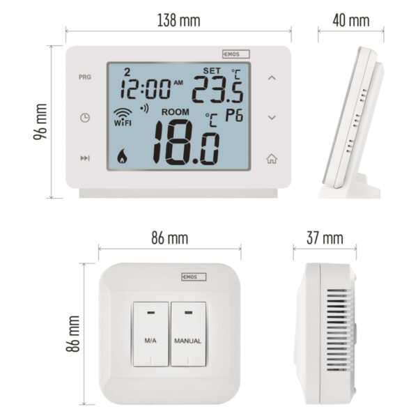 2101900001_E80-P56211 EMOS GoSMART progr. termostat- bezdrátový P56211