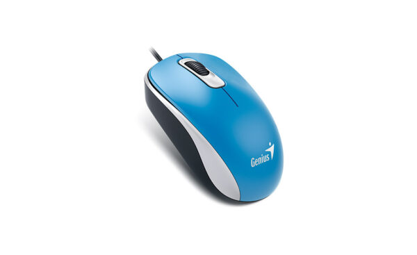 217161303sn GENIUS DX-110/Kancelářská/Optická/1 000 DPI/Drátová USB/Modrá