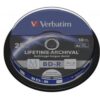 227007712_s VERBATIM Blu-ray BD-R M-Disc 25GB 4x Printable, 10-cake