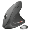 TRUST Verto/Vertikální/Optická/Pro praváky/1 600 DPI/Bezdrátová USB/Černá