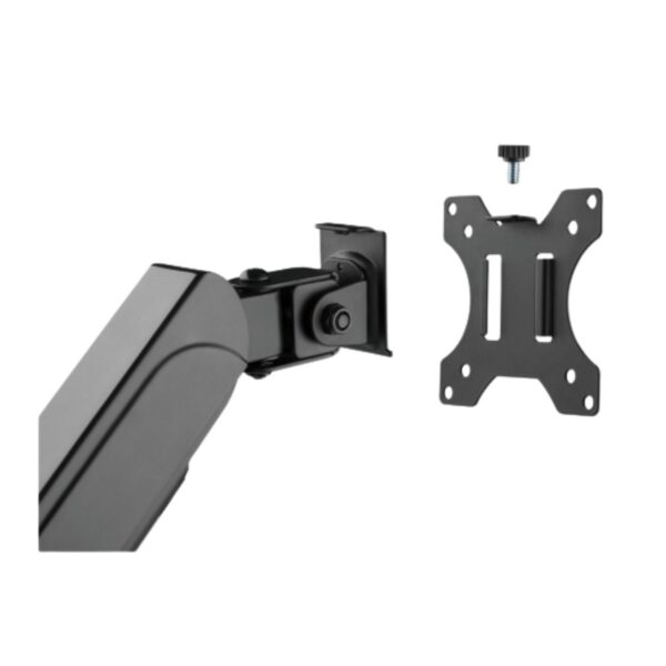 23-7 Držák monitoru Brateck LDT48-C012 jedno rameno na tyčovém držáku plynová vzpěra