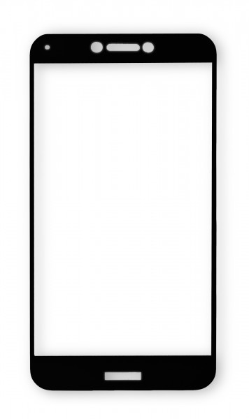 Ochranné tvrzené sklo ALIGATOR PRINT černá, Samsung S10e, celoplošné lepení