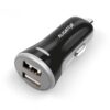 23042_2_800_600 ALIGATOR Chytrá nabíječka do auta 3.4A, 2xUSB, smart IC, černá, USB-C kabel