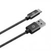 23042_4_800_600 ALIGATOR Chytrá nabíječka do auta 3.4A, 2xUSB, smart IC, černá, USB-C kabel