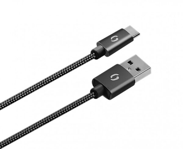 23042_4_800_600 ALIGATOR Chytrá nabíječka do auta 3.4A, 2xUSB, smart IC, černá, USB-C kabel