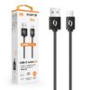 23730_800_600 ALIGATOR Datový kabel POWER 3A, USB-C 1m černý