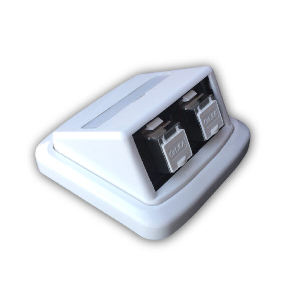 2395_h_800 Dvojzásuvka ABB TANGO 2xRJ45 cat6A STP bílá