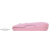 TRUST PUCK/Cestovní/Optická/1 600 DPI/USB+BT/Růžová