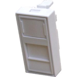 2441_Modul22_5x45mm_400_s DATACOM Modul 45x22,5mm do parapet.lišty s clonkou,bílý