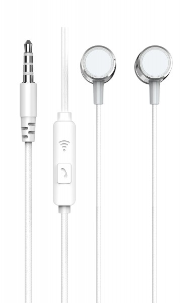 24621_1_800_600_s Sluchátka ALIGATOR AE005, Strong Bass, stříbrná