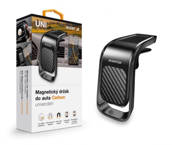 24690_800_600_s-1 ALIGATOR Magnetický držák do auta HA15 Carbon, univerzální