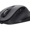 TRUST Fyda/Ergonomická/Optická/Pro praváky/2 400 DPI/Bezdrátová USB/Černá