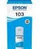 Epson 103 EcoTank Cyan ink bottle