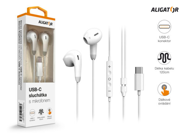 25374_2_800_600 ALIGATOR AE007/USB-C/Bílá