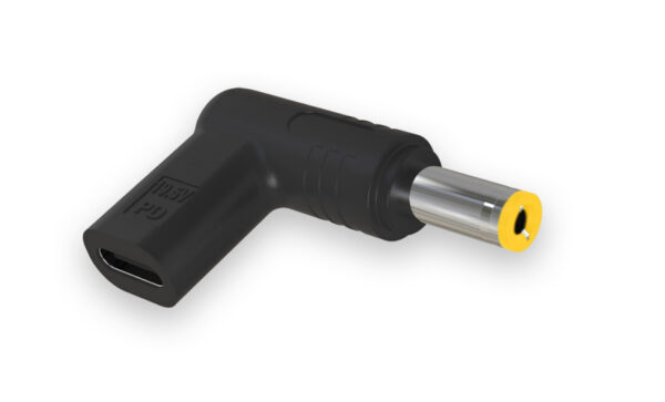 25686_2_800_600 Aligator USB-C napájecí redukce 5,5x2,5 mm pro notebooky Acer/Asus/HP/Lenovo/Toshiba