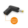 25690_1_800_600 Aligator USB-C napájecí redukce 4,0 x 1,7 mm pro notebooky HP/Lenovo