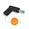 Aligator USB-C napájecí redukce 4.5*3.0mm pro notebooky HP