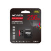 Adata High Endurance/Micro SD/256GB/UHS-I U3 / Class 10/+ Adaptér