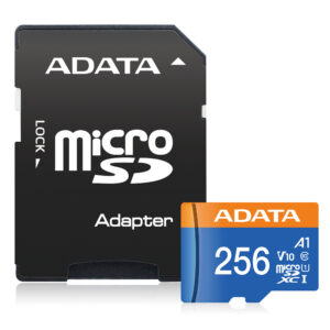 Adata/Micro SDXC/256GB/UHS-I U1 / Class 10/+ Adaptér