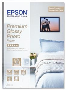 25_s-13 EPSON Premium Glossy Photo Paper A4 15 listů