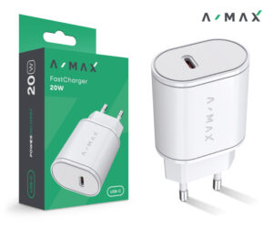 26008_800_600_s Aligator síťová nabíječka A-MAX PD 20W USB-C bílá
