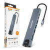 26430_800_600 Aligator Dokovací stanice USB-C / Hub 8v1 (USB-C / 2xUSB / SD / MicroSD/ HDTV / RJ45)