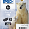 Epson Singlepack Photo Black 26 Claria Premium Ink