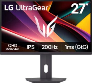 27G610A-B-1-1 LG UltraGear/27G610A-B/27"/IPS/QHD/200Hz/1ms/Černá/2R