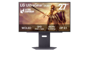 LG UltraGear/27GX790A-B/26,5"/OLED/QHD/480Hz/0,03ms/Black/2R