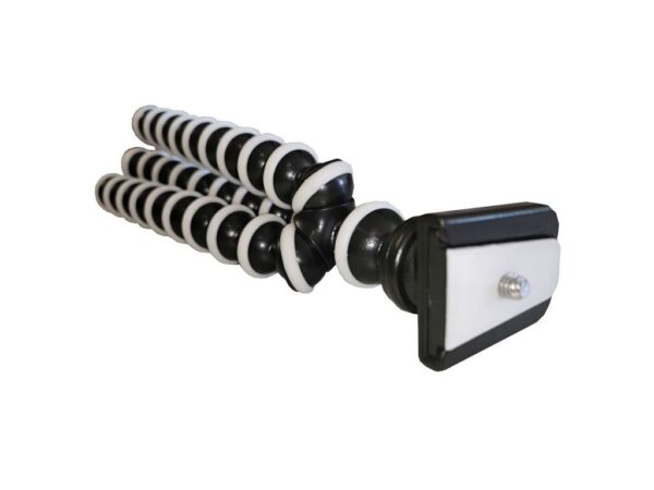 Cestovní stativ VIKING Tripod 4D/délka 25,5cm/pružná,odolná guma/max. zátěž 2kg/upínací šroub 1/4"