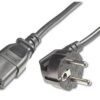 PremiumCord Kabel síťový 230V k počítači 1m