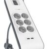 BELKIN SurgeStrip přep.ochrana,6 zásuvek,650J,2USB