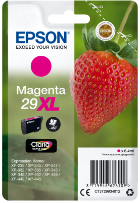 Epson Singlepack Magenta 29XL Claria Home Ink