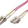Optický patch kabel duplex LC-LC 50/125 MM 10m OM4