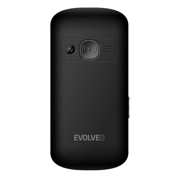 EVOLVEO EasyPhone XS, mobilní telefon pro seniory, černý
