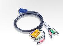 ATEN KVM sdruž. kabel k CS-1732,34,54,58, PS2, 3m