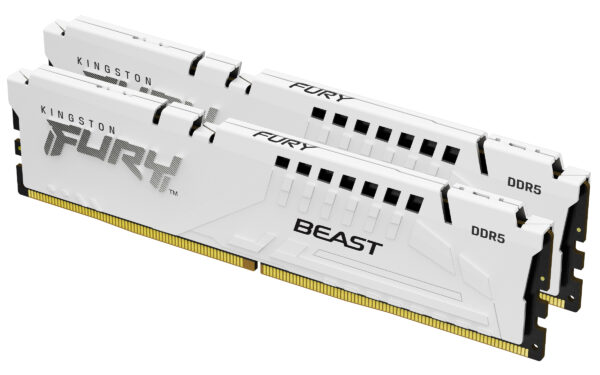 2white-6 Kingston FURY Beast EXPO/DDR5/64GB/6000MHz/CL30/2x32GB/White
