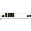 QNAP řízený switch QSW-M2108-2C (8x 2,5GbE RJ45 a 2x kombinované 10GbE SFP+ / RJ-45)