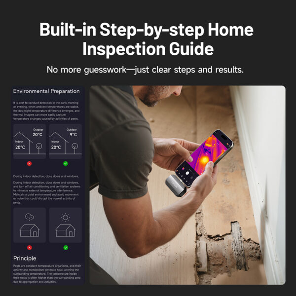 TOPDON termální infra kamera TC002C DUO/512x384/iOS/Android/Windows/56°x37,5°/USB-C