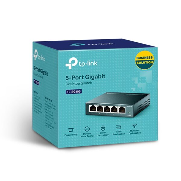 3-294 TP-Link TL-SG105 5x Gigabit Desktop Switch