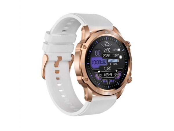 3-364 CARNEO Adventure HR+ 2nd Gen/Rose Gold/Sport Band/White